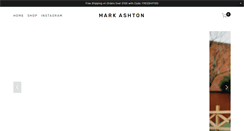 Desktop Screenshot of markashton.com